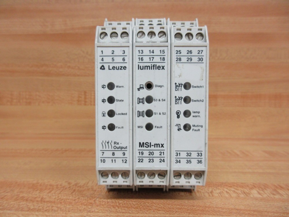 Leuze MSI-mx/Rx2 Safety Relay