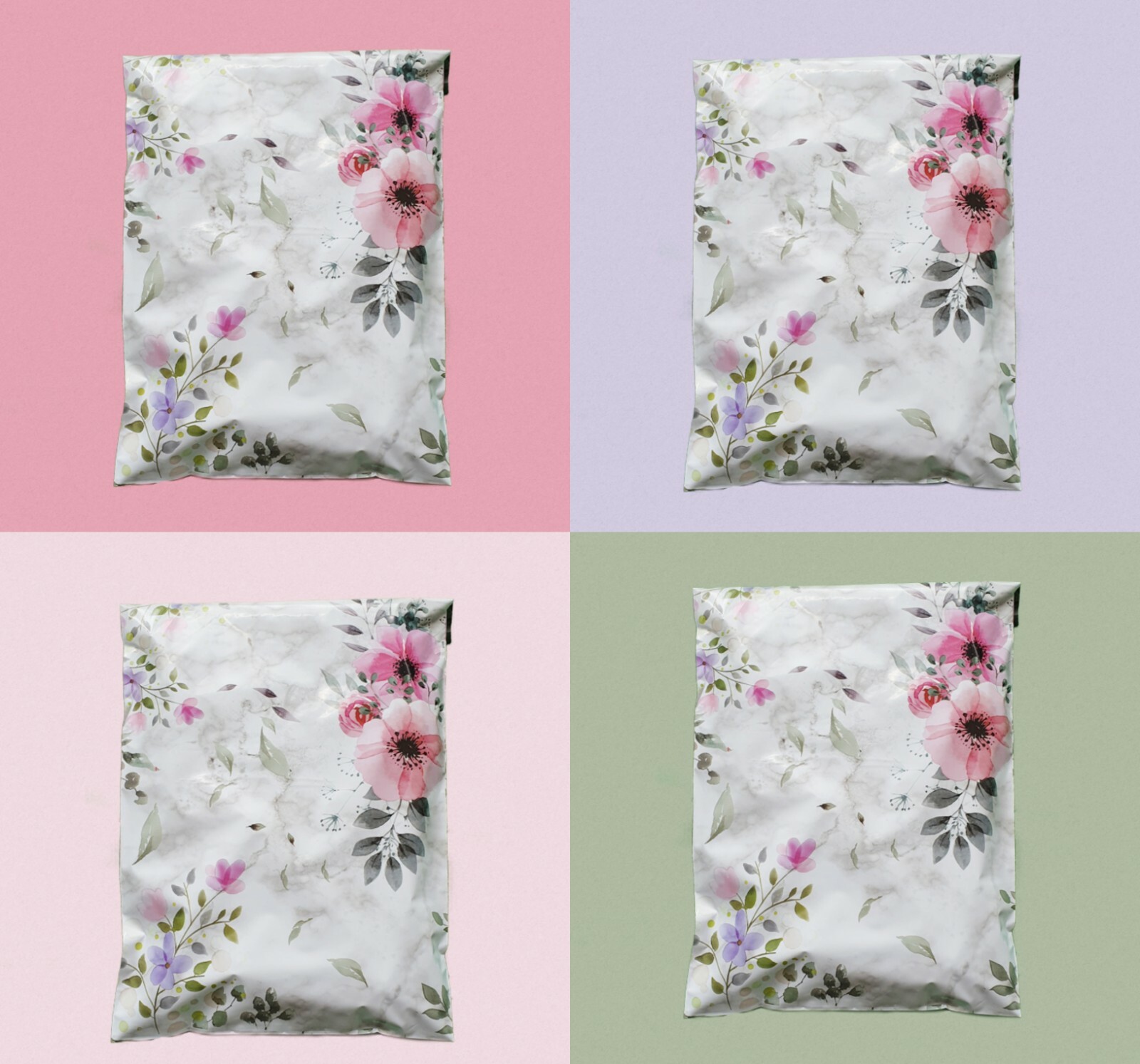 10×13 Poly Mailers Designer Self Adhesive Shipping Envelope Bags Choose design