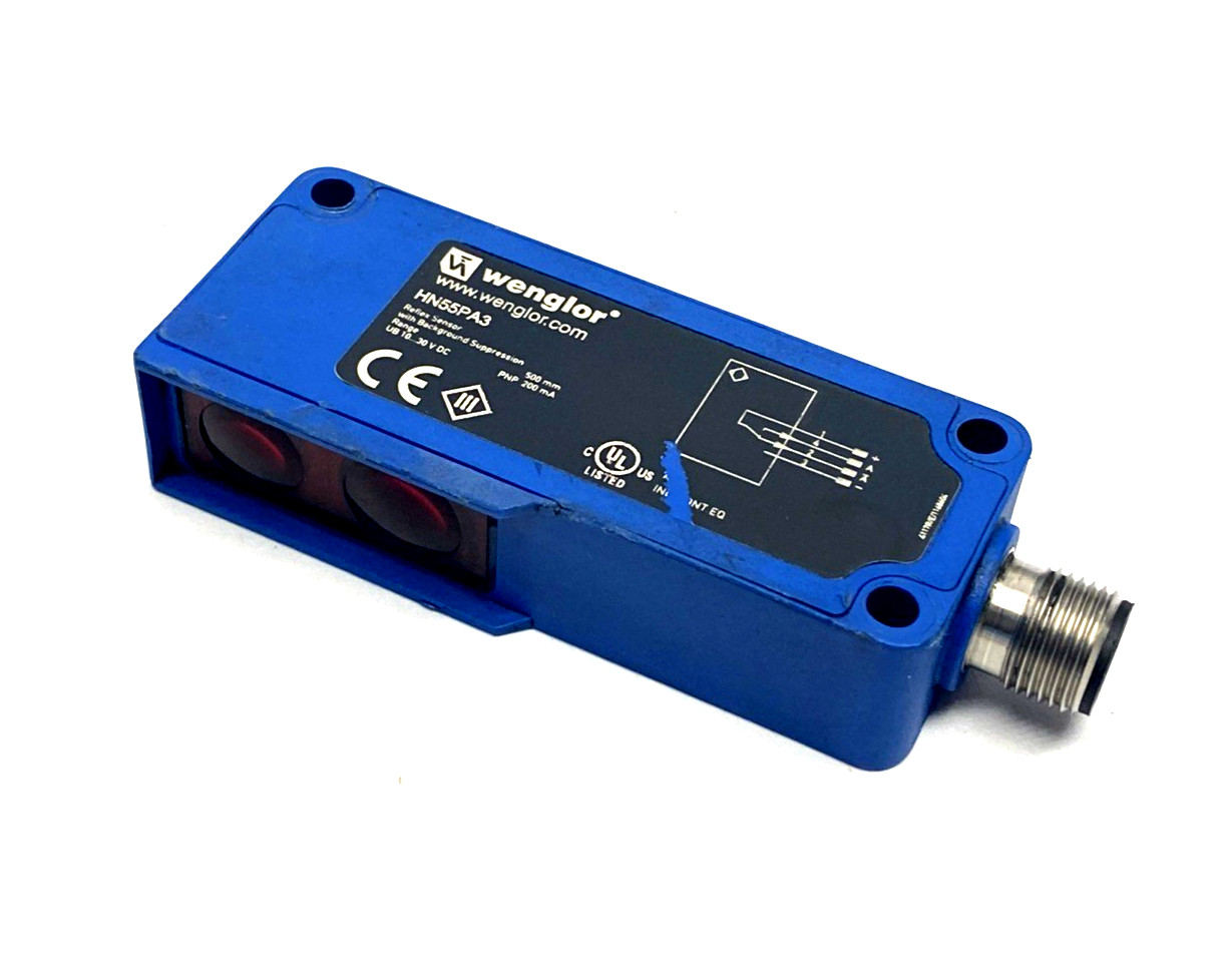 Wenglor HN55PA3 photoelectric Reflex Sensor With Background Suppression