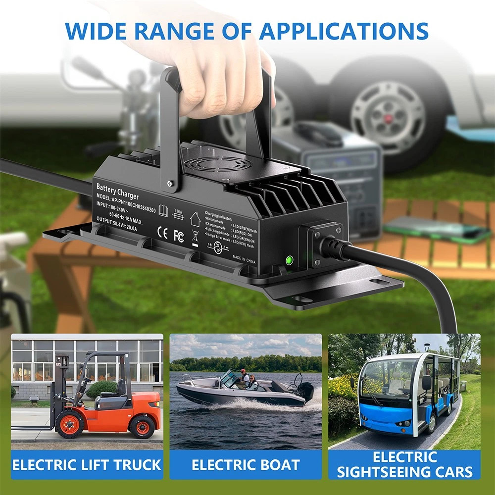 CHICNOD 48V 50Ah LiFePO4 Lithium Battery Built-in BMS Deep Cycles for Golf Carts