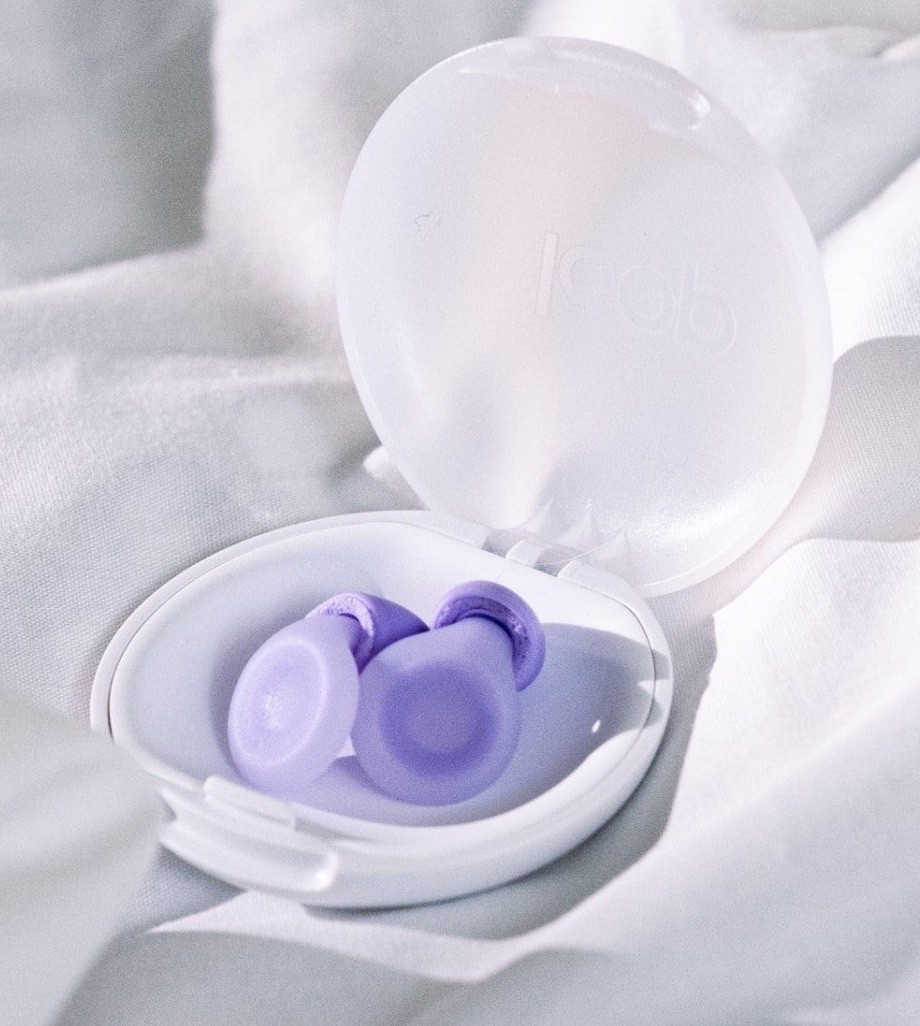 Loop Earplugs – Dream for Sleep (Lilac), Cushioned For Comfort, Napping Snoring