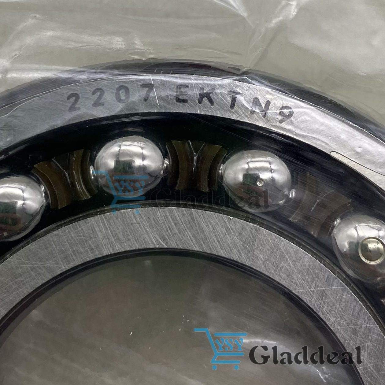 New For SKF 2207 EKTN9 SELF ALIGNING DOUBLE ROW BALL BEARING 35x72x23mm US