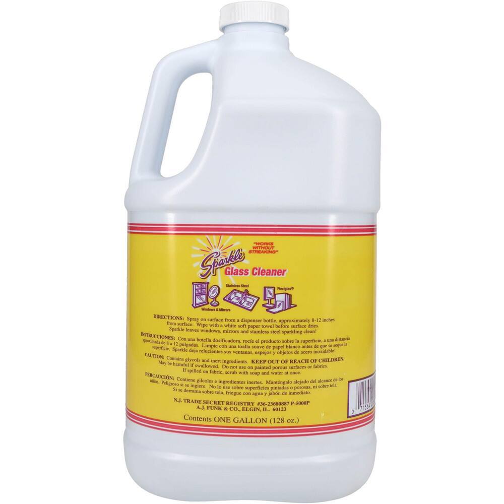 1 Gallon Bottle Unscented Glass Cleaner