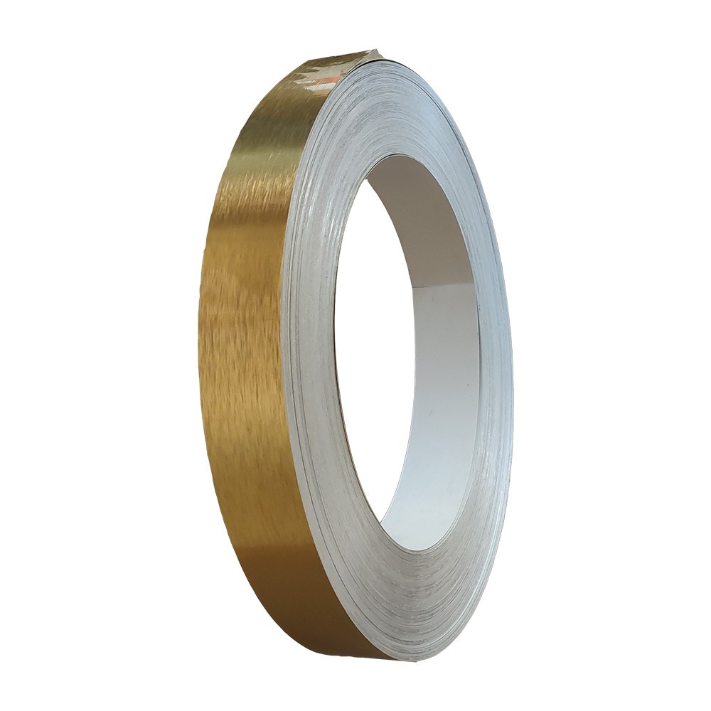 1.57″x328ft Aluminum Tape Flat Coil without Folded Edge Brush Silver