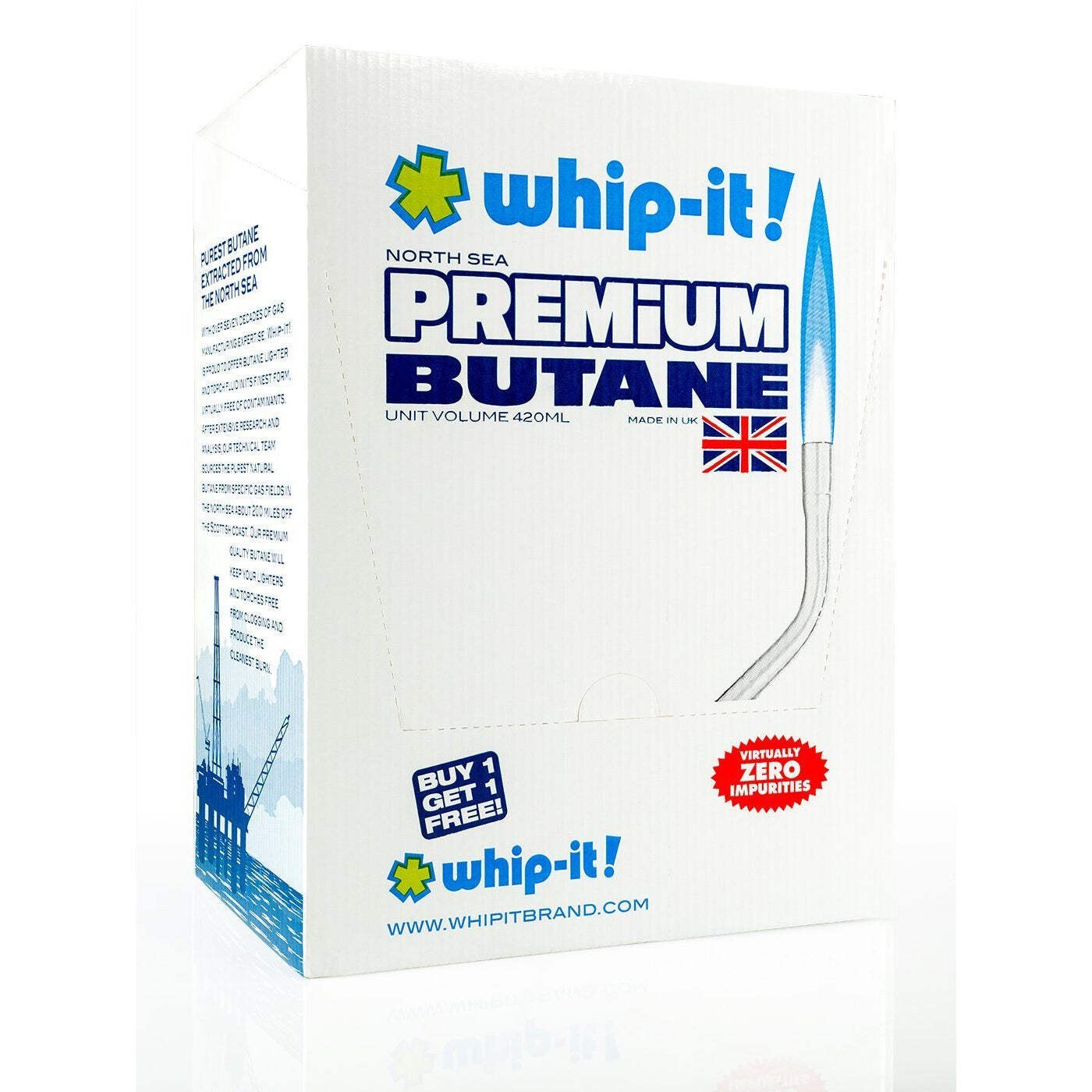 Whip-it! Premium Butane – Zero Impurities 420ML