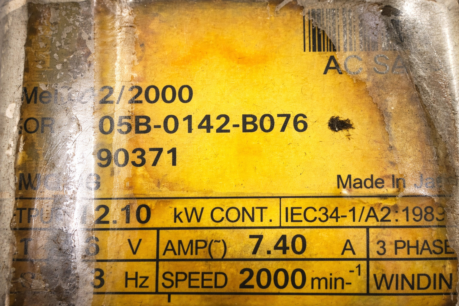 Yaskawa NX100 JZNC-NIF01-1 Control Board – WARRANTY