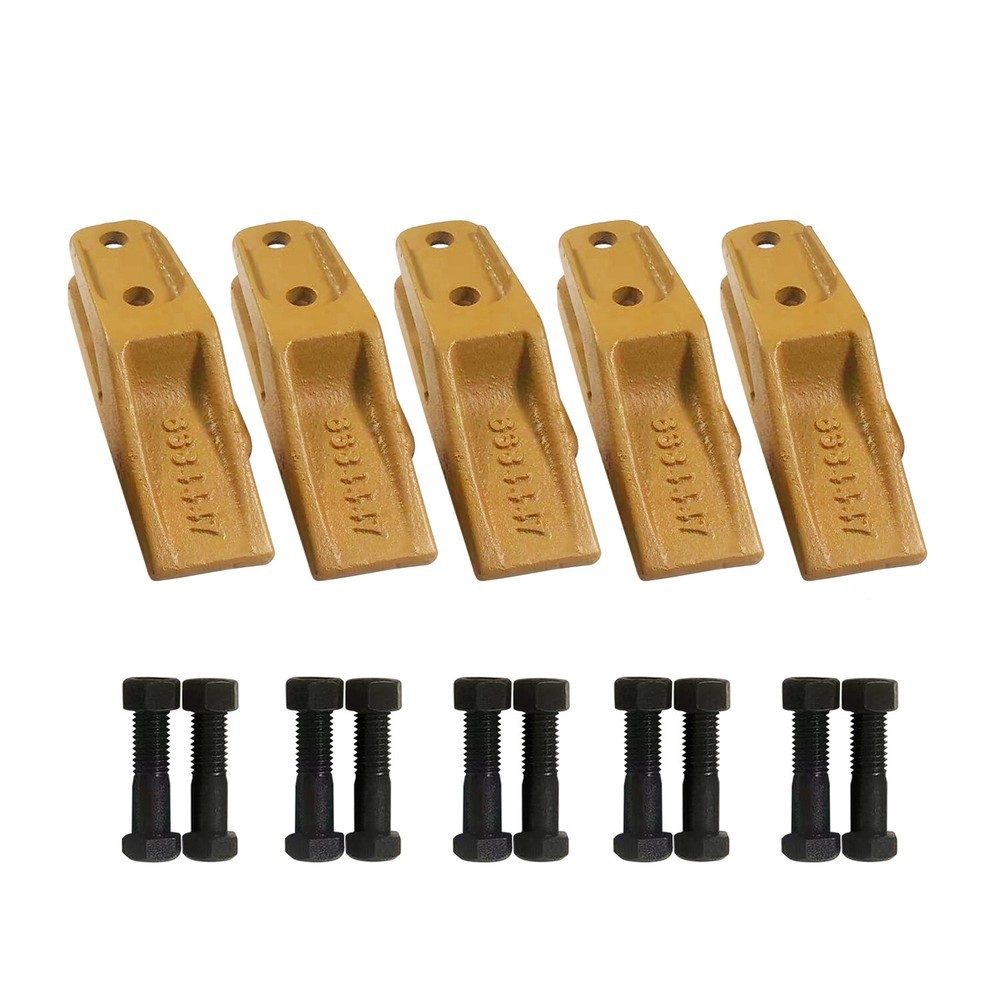 6684447 Bucket Teeth Skid Steer Backhoe Bolt On Tooth Unitooth – 5 PK