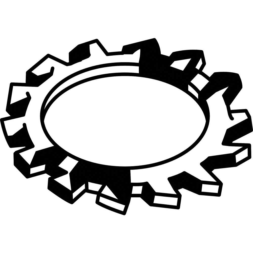 GRAINGER APPROVED U37420.031.0001 ExtTthLk,5/16 in,CrbnStl,.61x.034″,100PK 2DB58