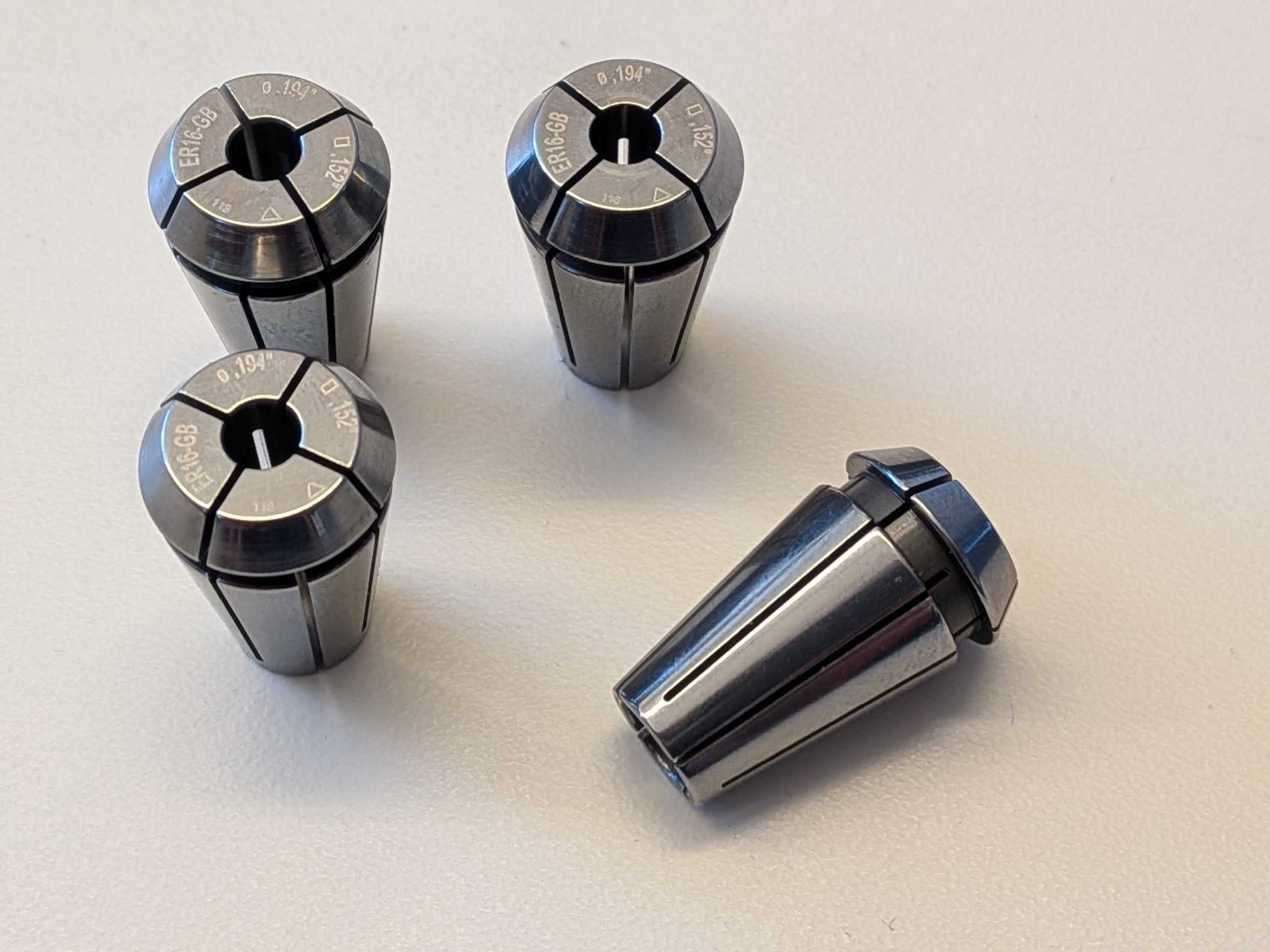 Rego-Fix ER16-GB .194″x.152″ Tapping Collet | 3/16″ #9 #10 Tap | 1416.04935