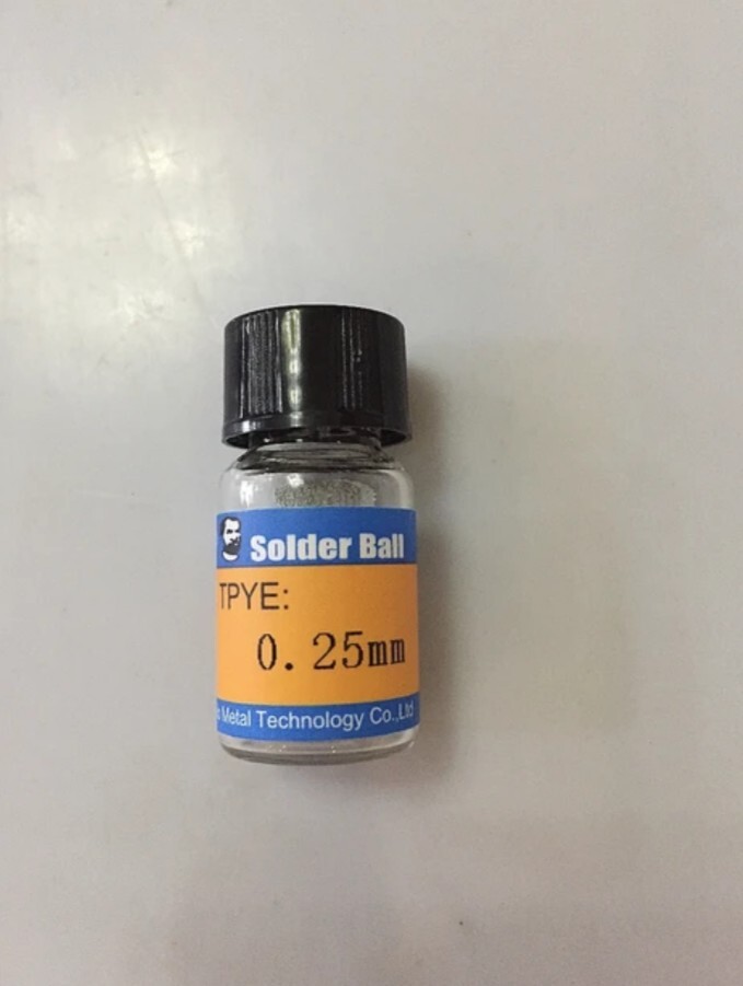 Mechanic Solder Balls, BGA Reballing, 0.25mm, Lead Free
