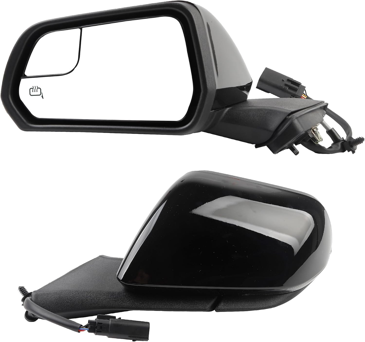 Left Driver Side Door Mirror Compatible with Ford Mustang 2015-2020 Power Glass