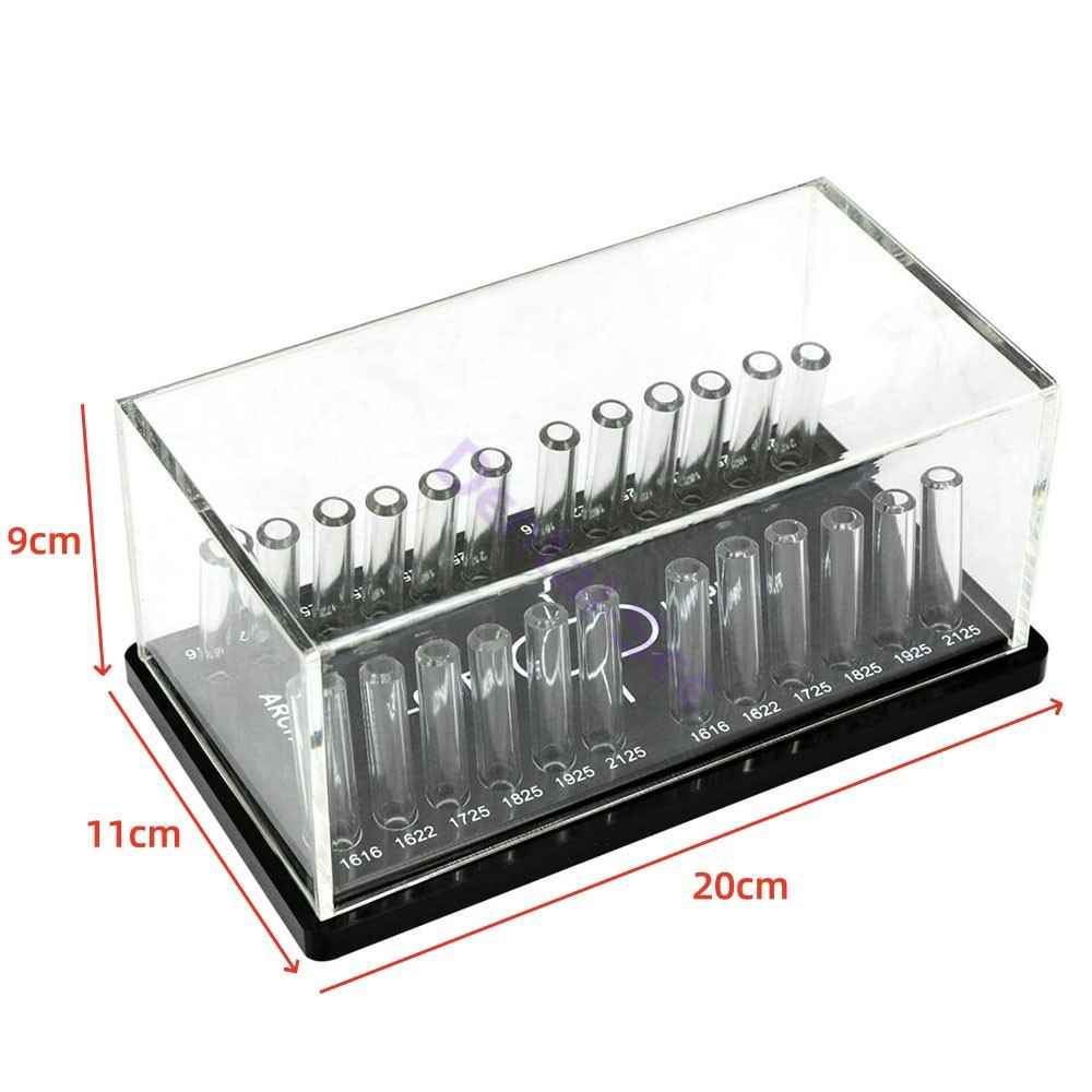 Dental Orthodontic Power Chain Ligature Tie Holder Case Organizer Storage Box