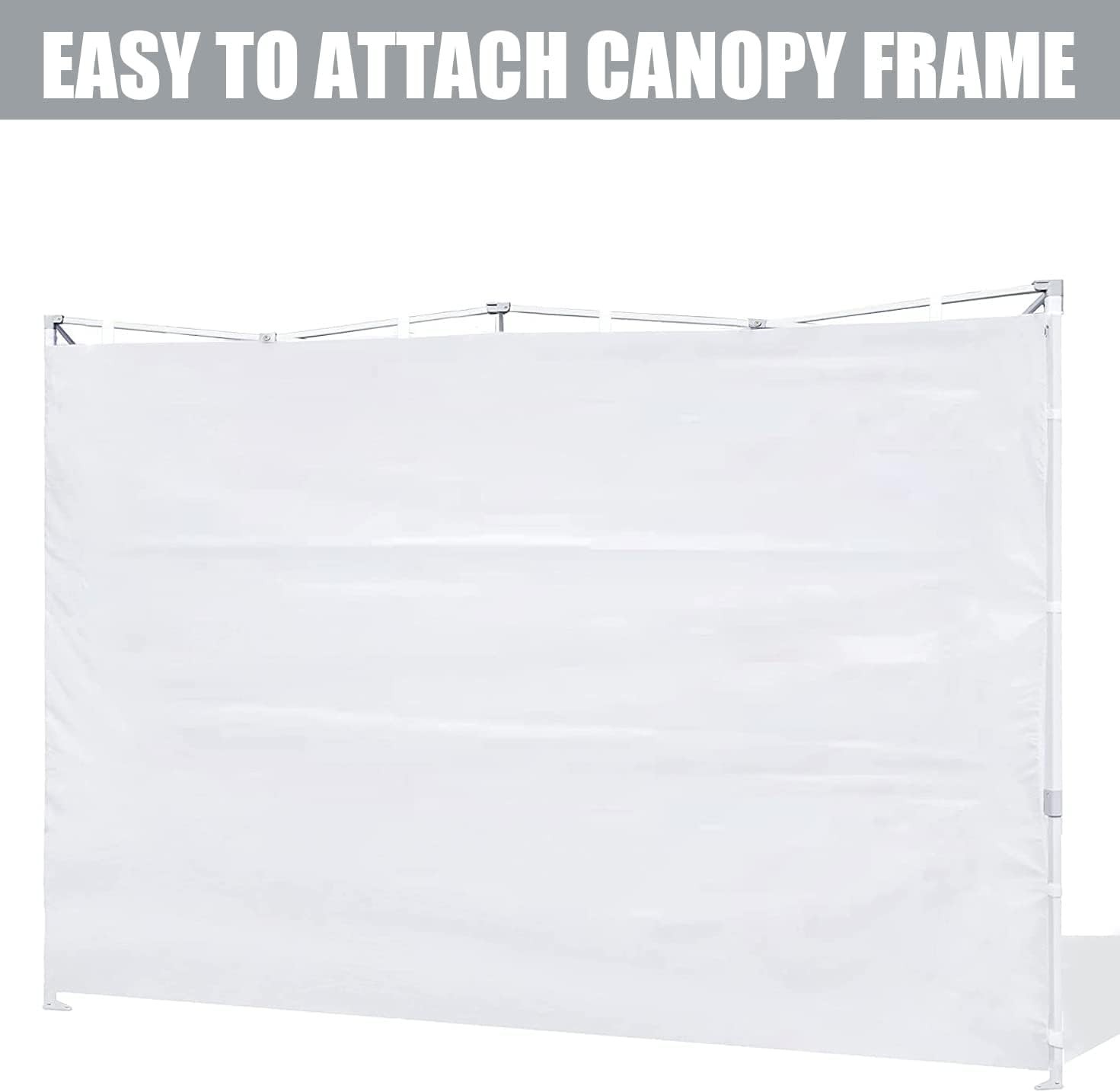 Door for 10×10 Canopy Frame One Central Zipper Design for Easy Entry and Exit…