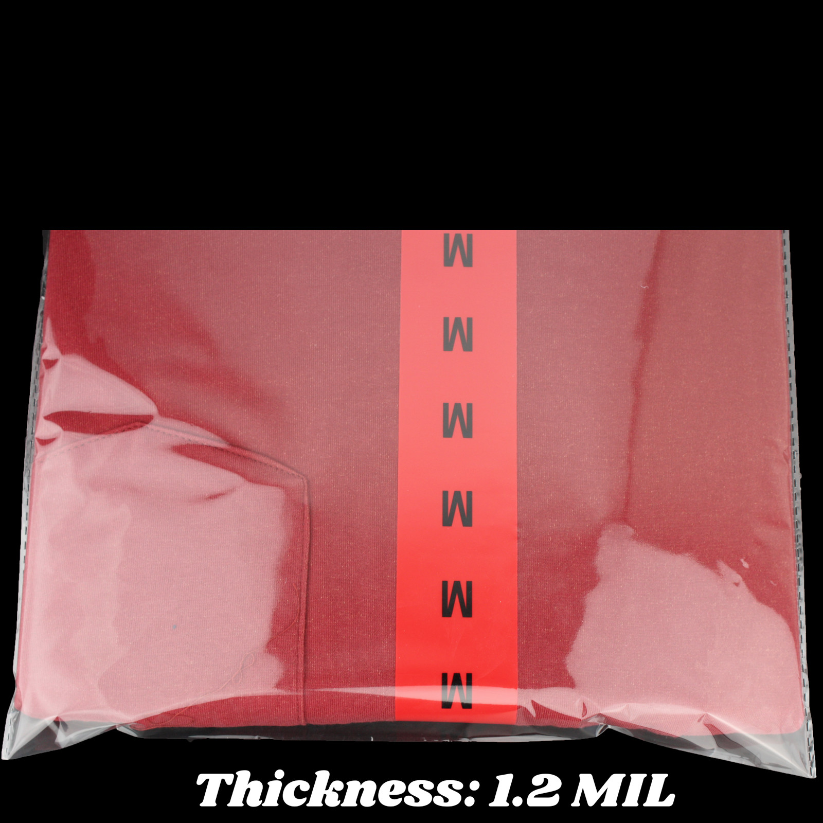 11×14 Poly Clear Plastic Bags Self Adhesive Seal T-Shirt Apparel Resealable