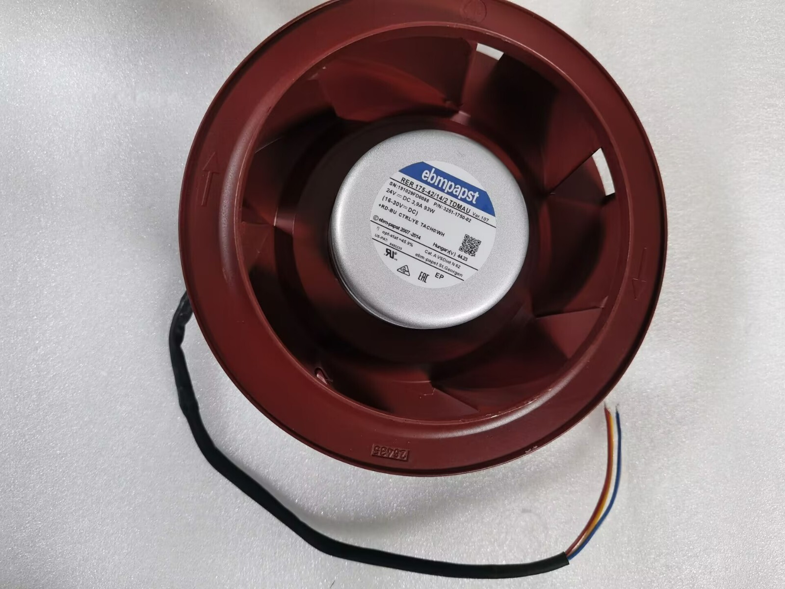 NEW Original RER175-42/14/2 TDMAU 24V fan 90-day warranty