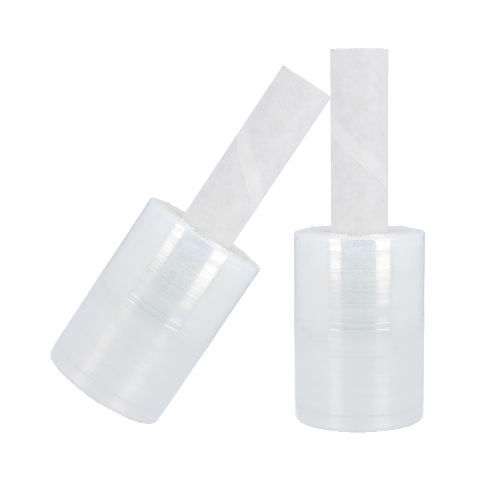 12 Rolls 5″x700′ 120 Ga Extended Core Mini Stretch Wrap Banding Film Clear