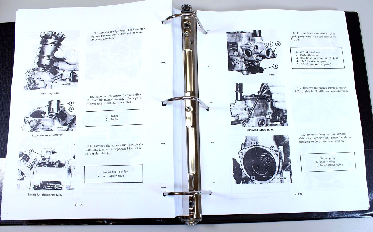 International 986 1086 1486 1586 Tractor Service Manual Workshop Repair Book IH