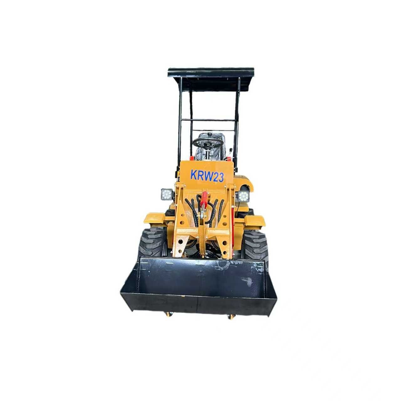 AGT Mini Skid Compact Loader Wheeled 23HP RATO Gasoline EPA Engine w/Bucket New