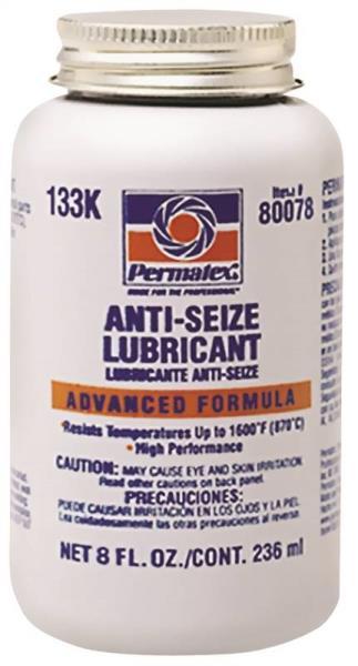 NEW PERMATEX 80078 8OZ BRUSH ON SILVER ANTI-SEIZE LUBRICANT PASTE 6179337
