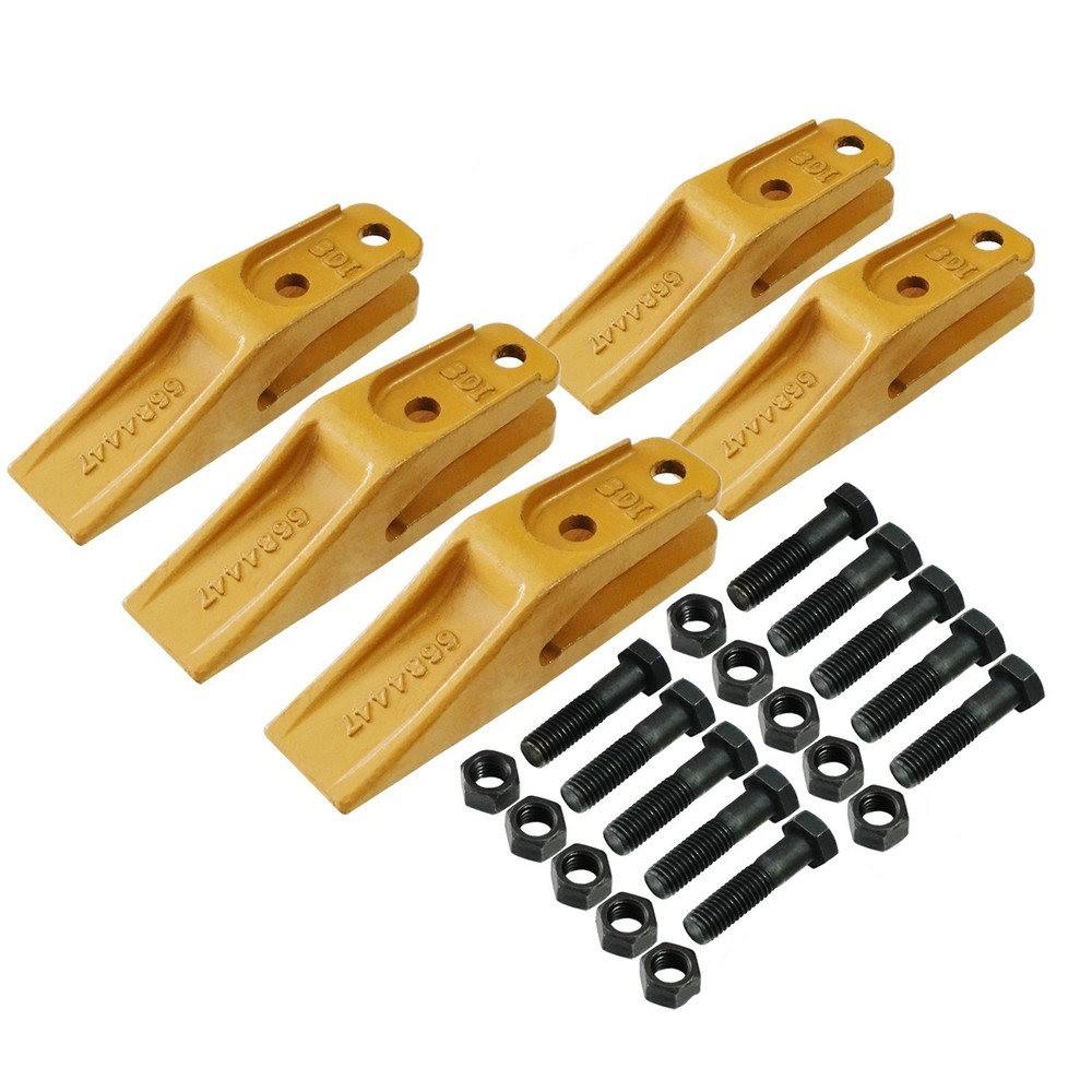 6684447 Bucket Teeth Skid Steer Backhoe Bolt On Tooth Unitooth – 5 PK
