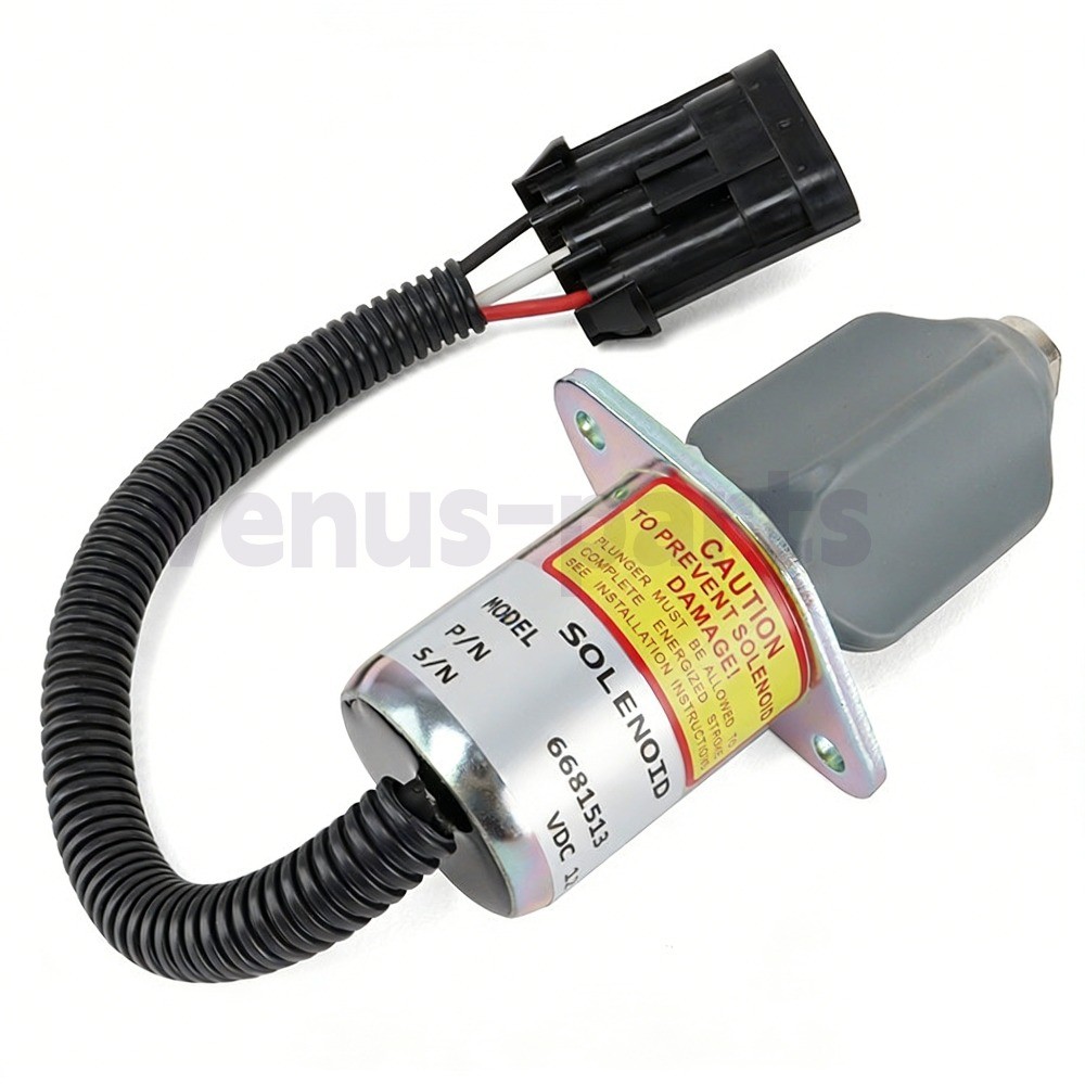6681513 Fuel Shut Off Solenoid For Bobcat S160 S150 S175 S185 T190 751 753 763