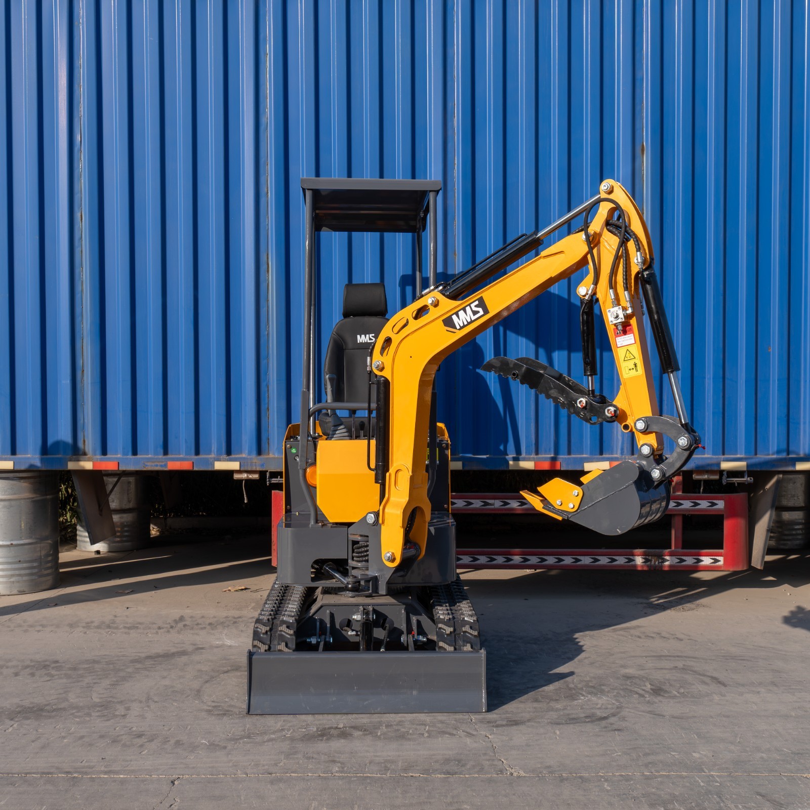FREE SHIP 1.4Ton Mini Excavator With B&S EPA Engine Swing Boom+5 ATTACHMENT