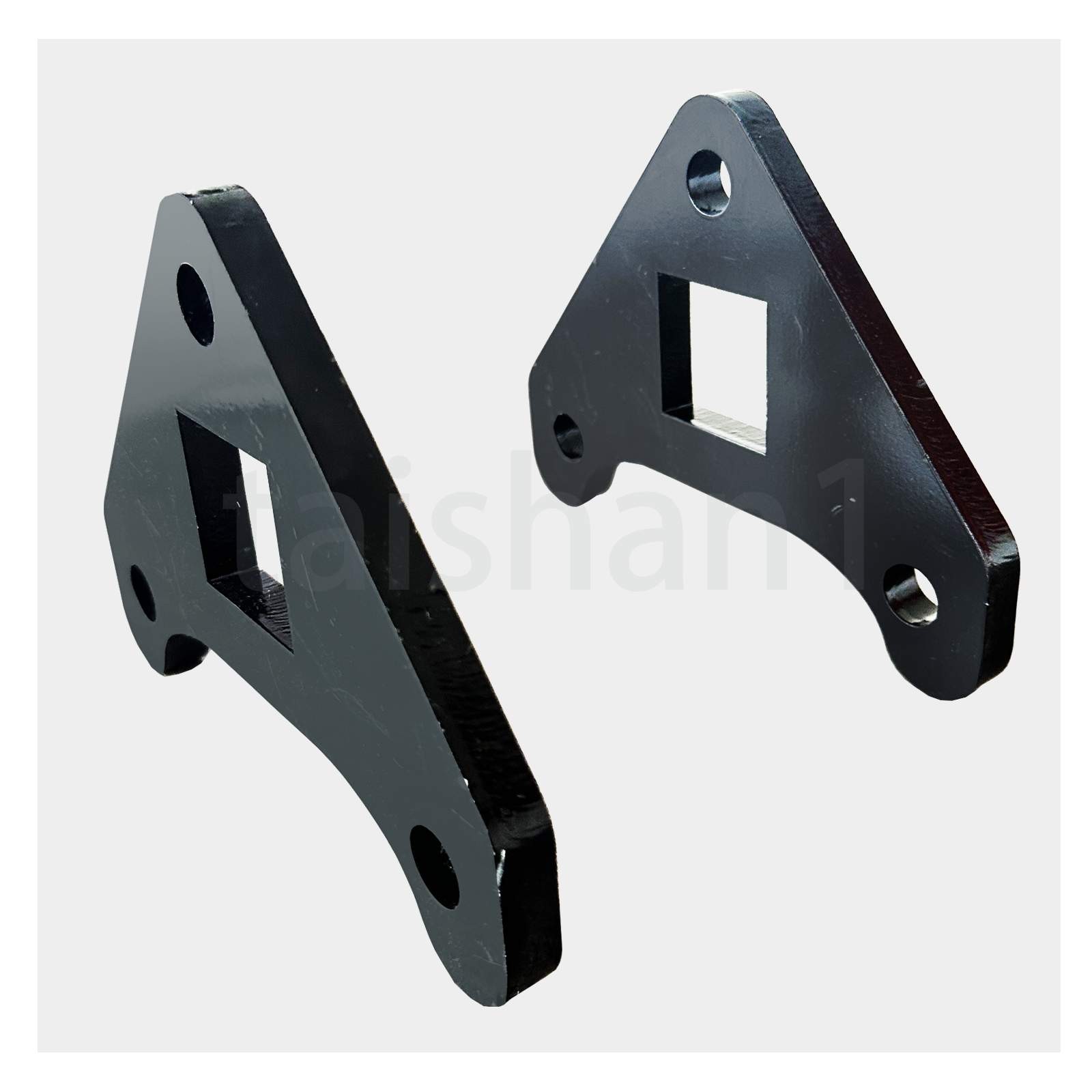 2Pcs Flange bracket For Chinese Mini Excavator Drive Motor Reinforcement Bracket