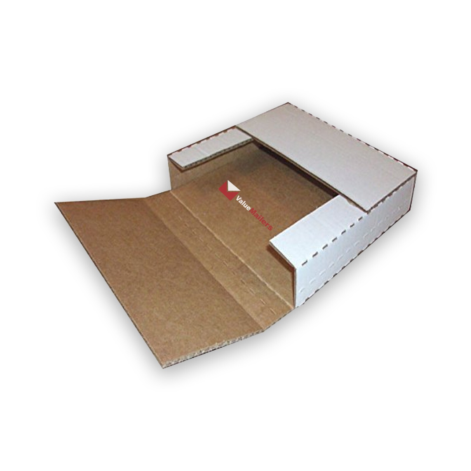 Vinyl Record Mailers White Holds 1 – 4 Records 12″ LP Cardboard 50 100 to 1000