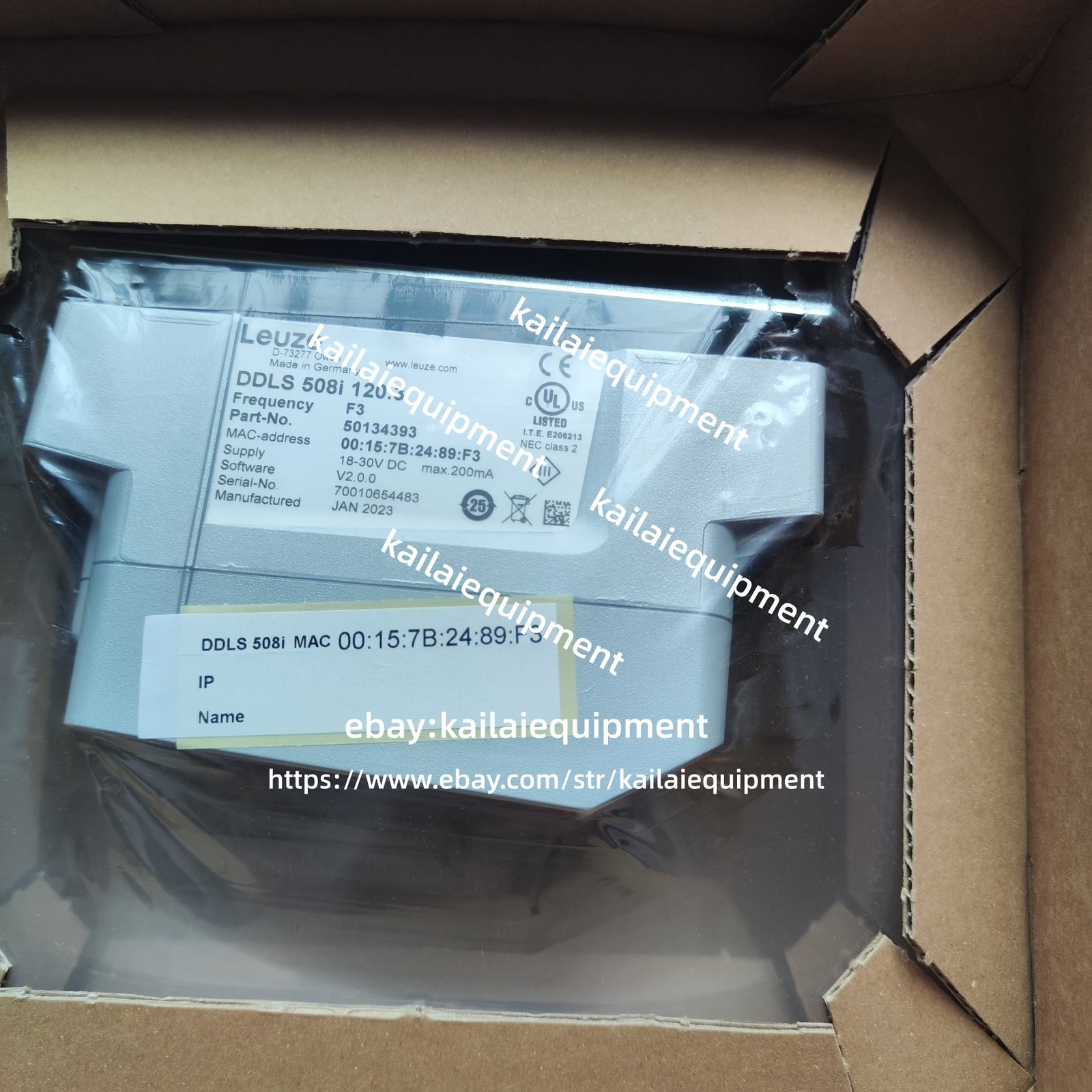 1PC NEW Leuze 50134393 DDLS 508i 120.3 Optical Data Transmitter #GX