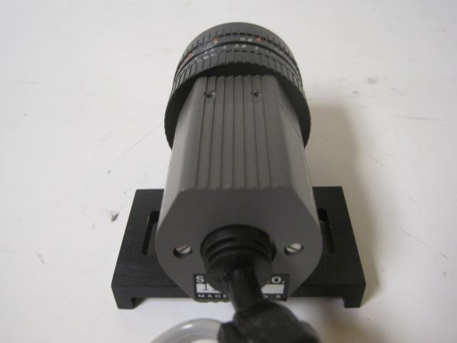 COHU CCD CAMERA WITH LENS 0.5-5M 1.3-15FT W/ FPHGR3 25 PIN FEMALE CONNECTOR