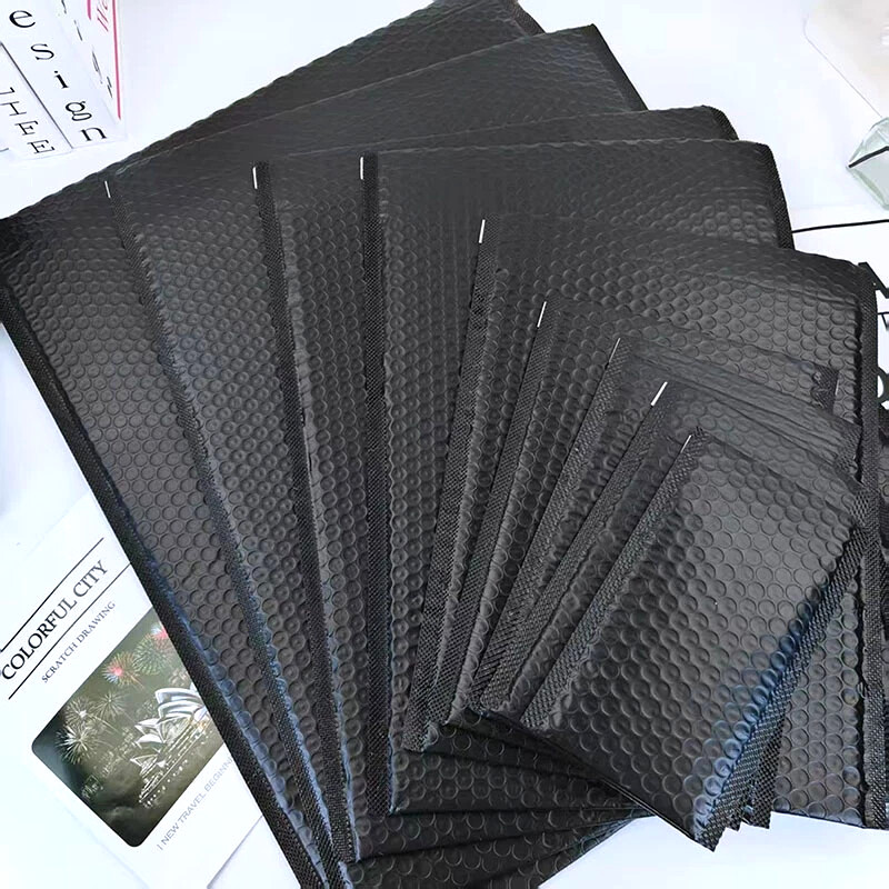 ANY SIZE POLY BUBBLE BLACK MAILERS SHIPPING MAILING PADDED BAGS ENVELOPES