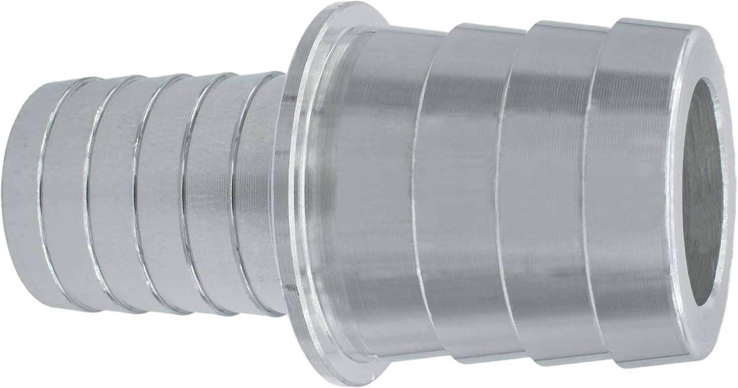 ICT Billet 1-1/4″ to 1-1/2″ Inch Hose Barb Splice Coupler Repair Reducer Fitting