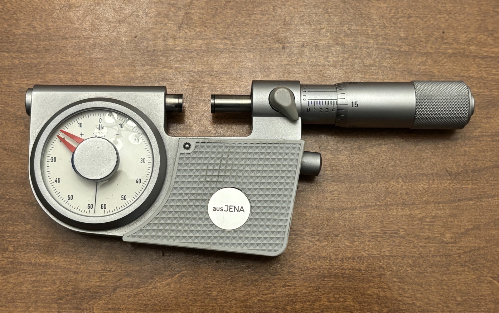 German made Carl Zeiss Jena Indicating micrometer 0-1″ Feinzeigermessschraube