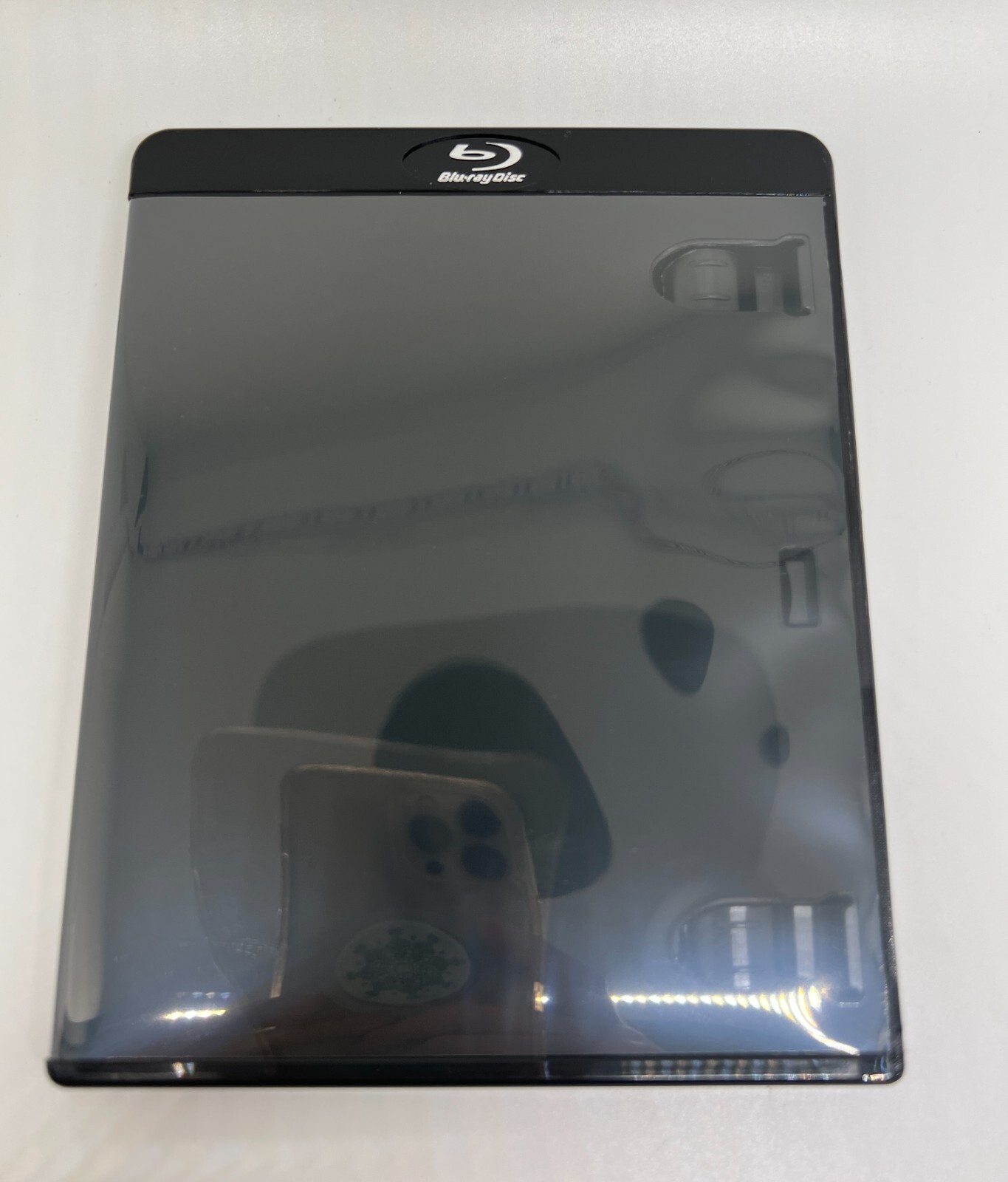 3PCS 11mm Single Blu-Ray DVD Case w/Blu-Ray Silver Embossed Logo, Black,YH8-11MM