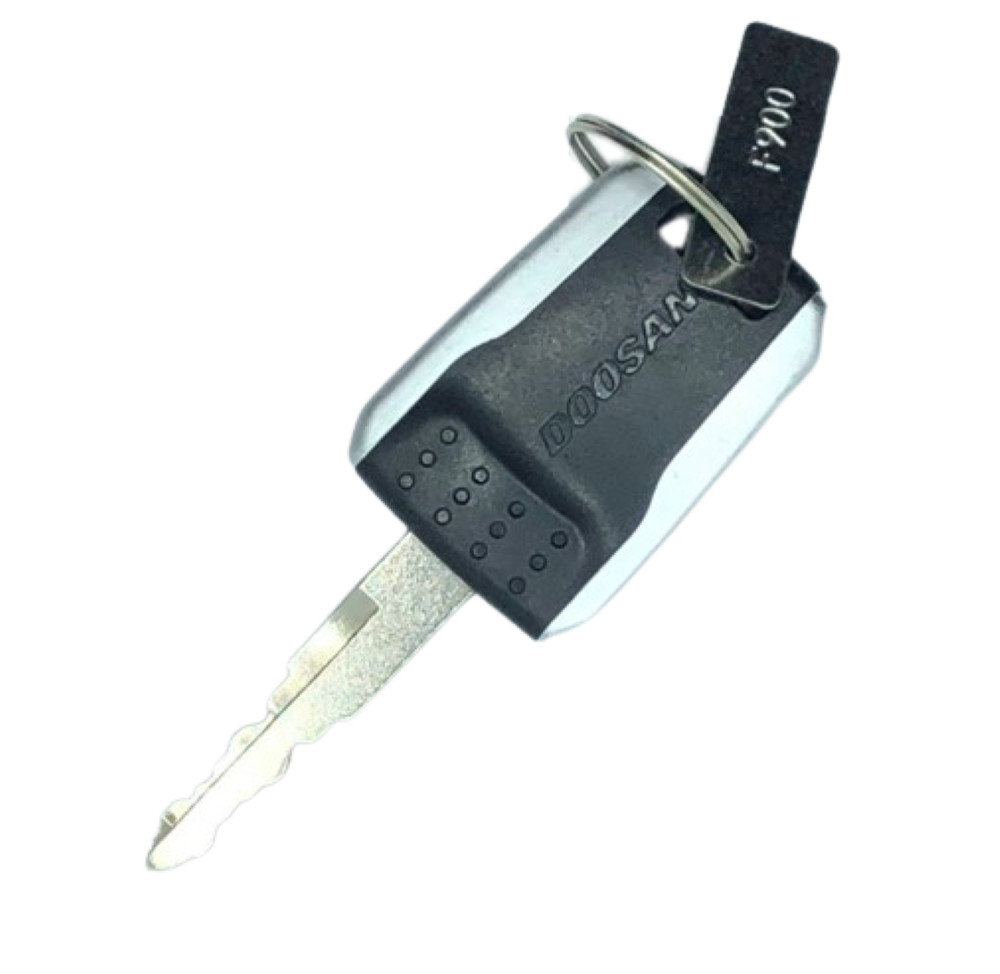 Doosan Excavator Heavy Equipment Ignition Key OEM Logo K1009605 K1009605B F900