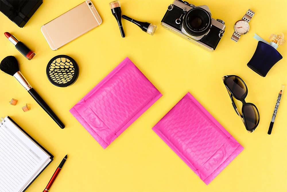 Pink Poly Bubble Padded Shipping Mailers #000 #00 #0 #CD #1 #2 #3 #4 #5 #6 #7