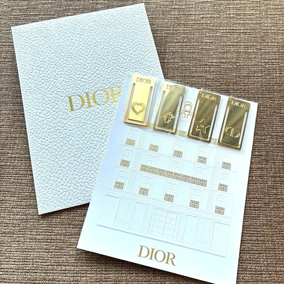Christian Dior 2025 novelty Bookmark NEW　Platinum Member