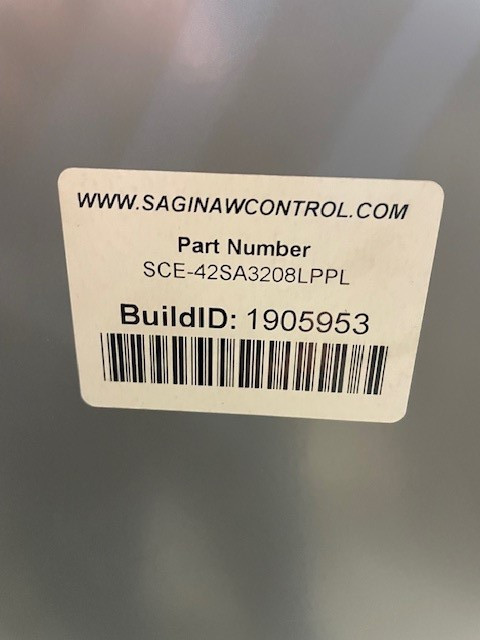 SCE-42SA3208LPPL Enclosures 42x32x8 NEMA 12 Steel Enclosure