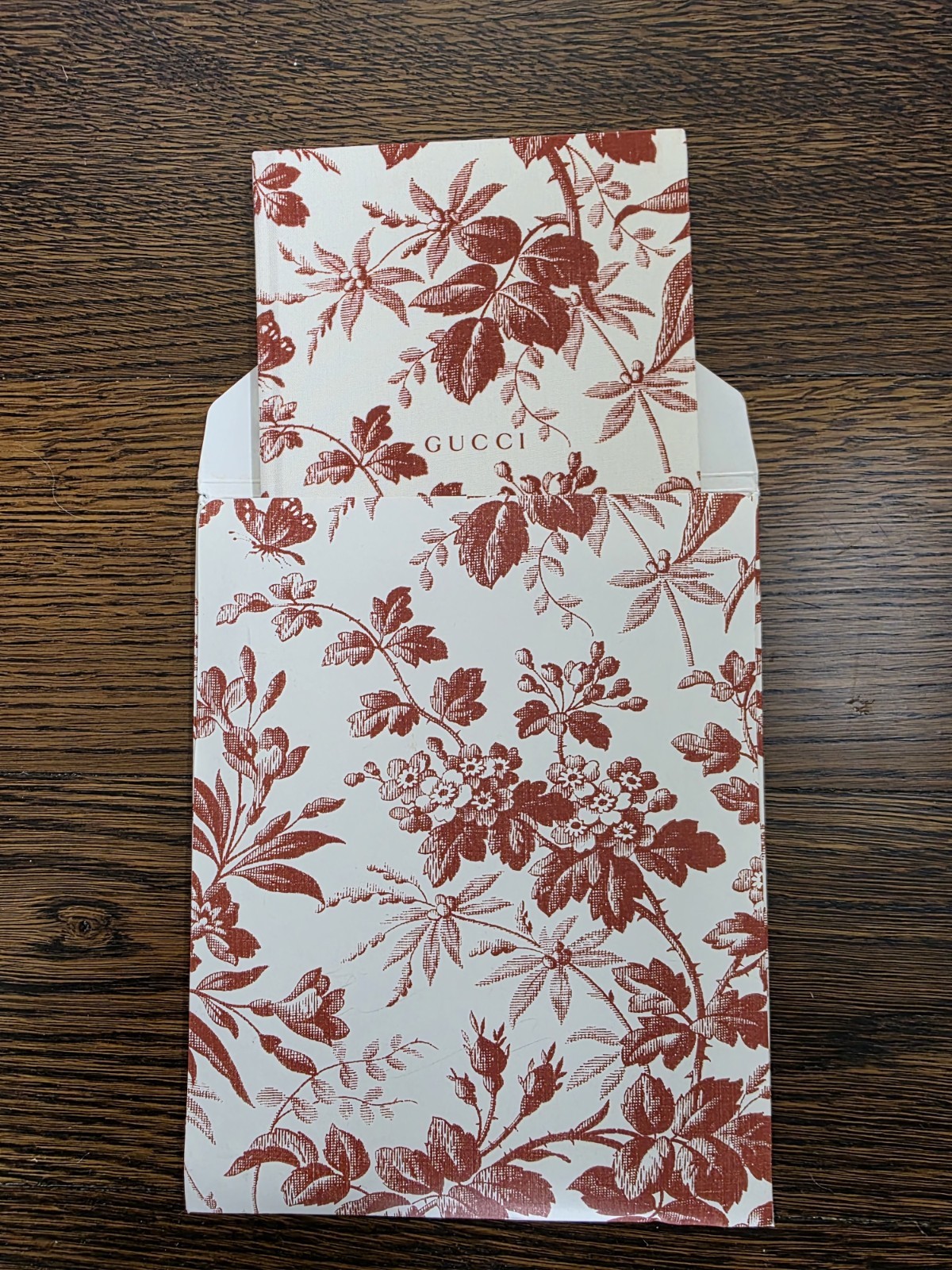 Gucci Bloom Ambrosia Notebook With Envelope New