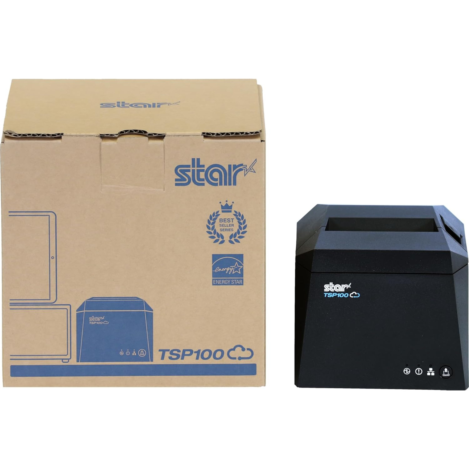 Star Micronics TSP143IV-UE 80mm Thermal Receipt Printer USB-C Ethernet POS NEW