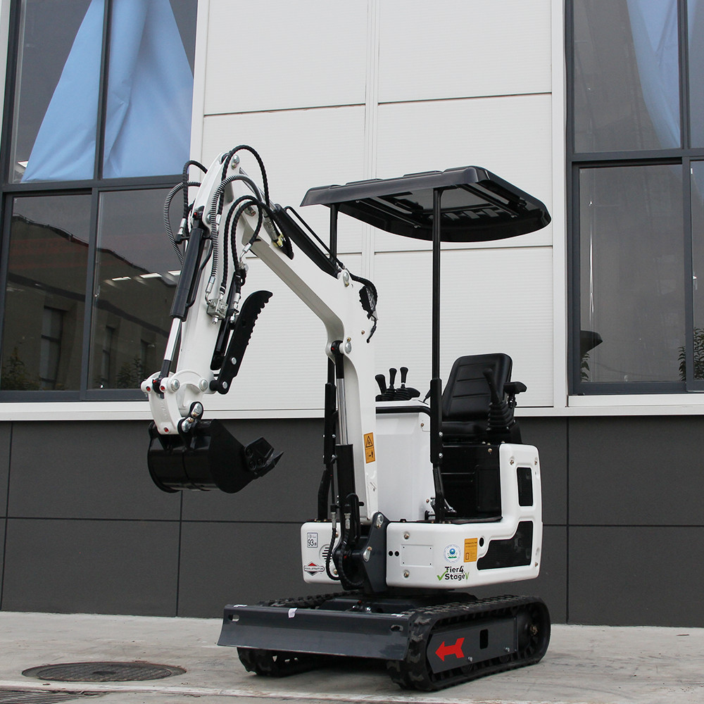 1 Ton Mini Excavator B&S Engine, Hydraulic thumb, Pilot system, Free Shipping