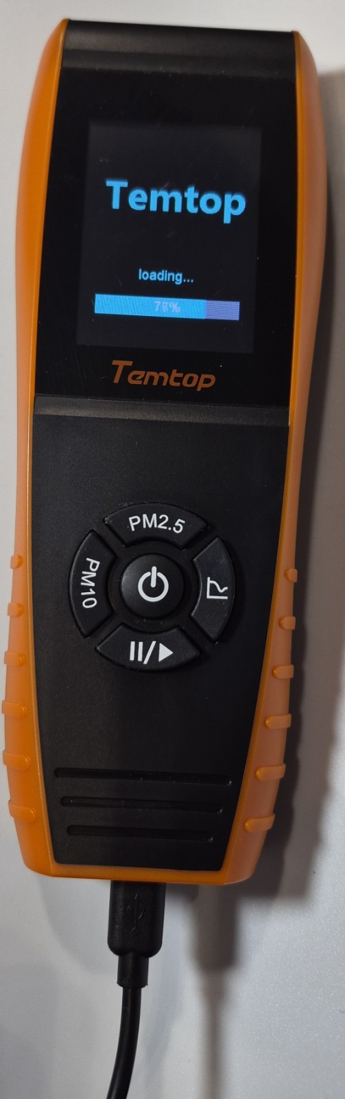 Temtop PM2.5 Monitor P600 Essential Air Quality LCD Display Particle Meter inBox