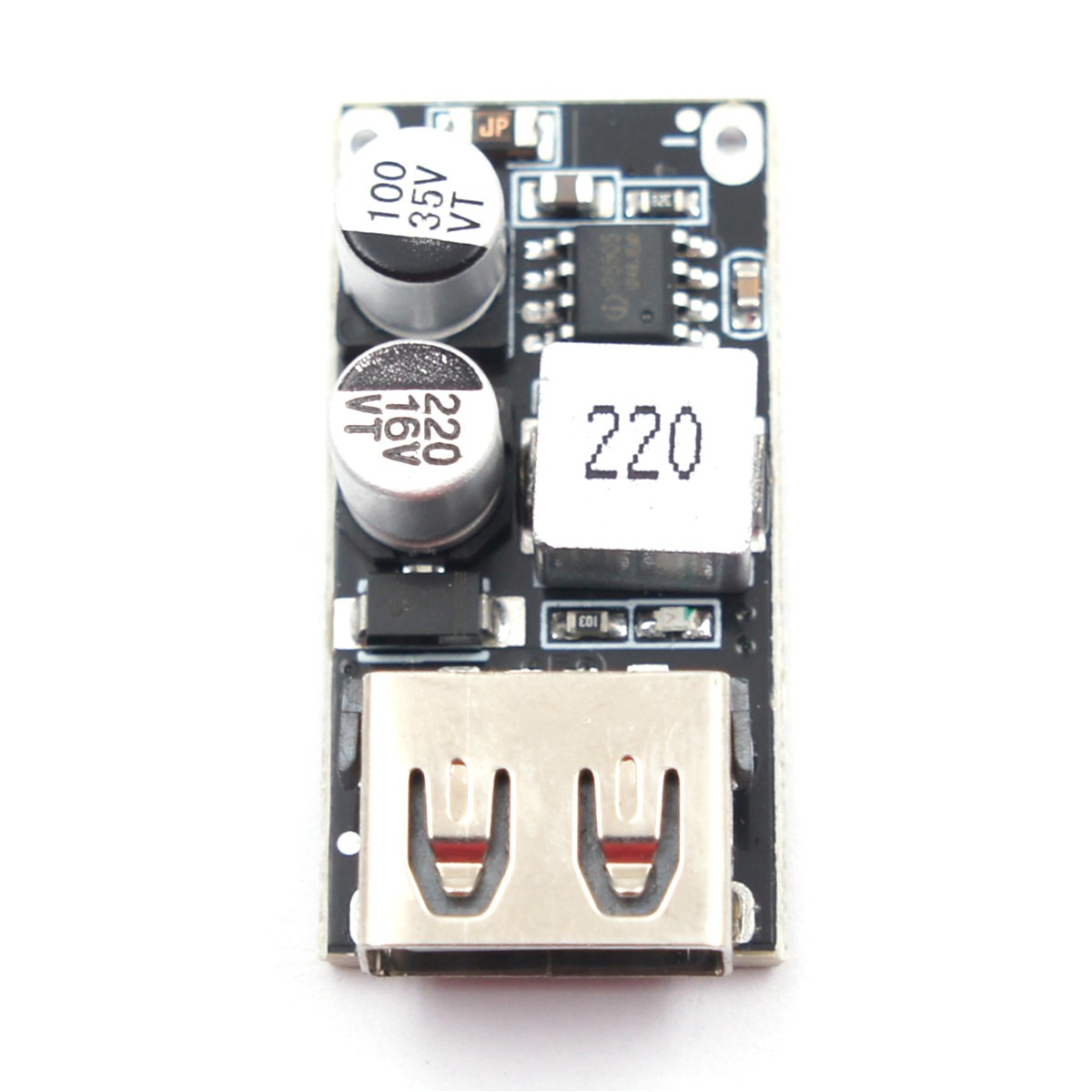5pcs 24W USB QC 3.0 Fast Charge Step-down Buck Module Power 12V 24V DC Input