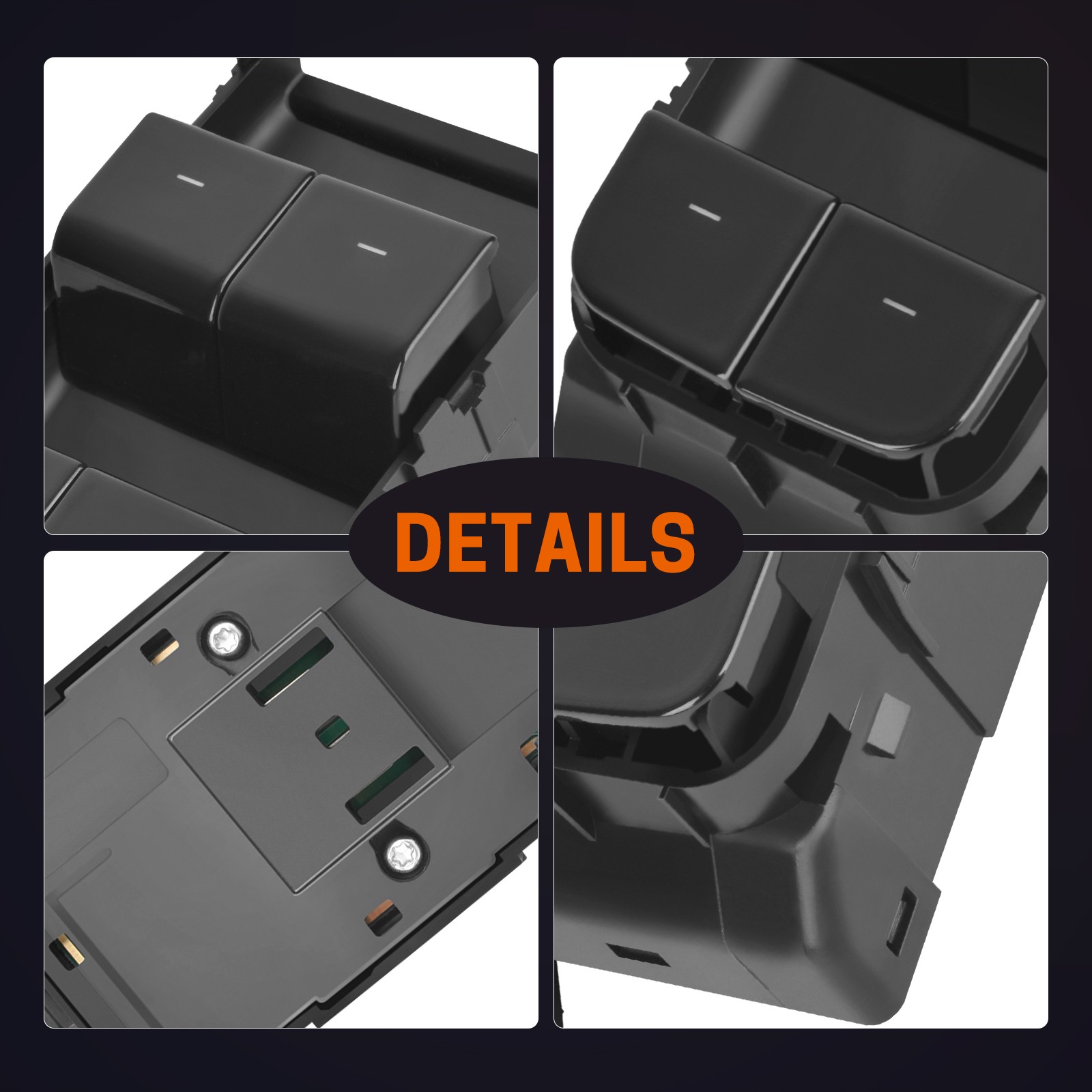Front Driver Side Power Window Switch for Tesla Model 3 2017-2023 108103701D
