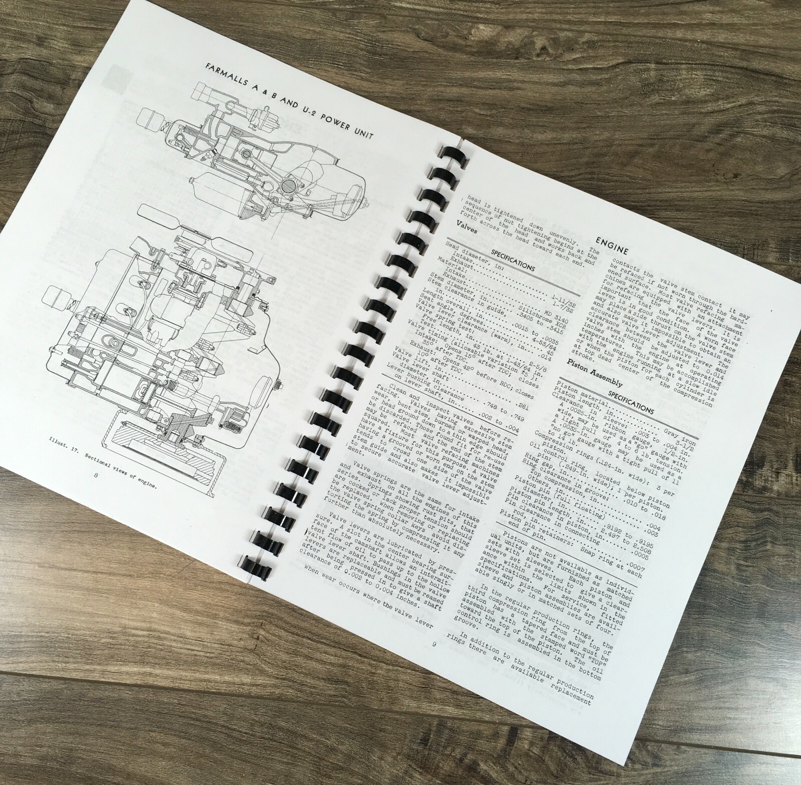 SERVICE MANUAL INTERNATIONAL IH FARMALL A AV B BN TRACTORS REPAIR SHOP WORKSHOP