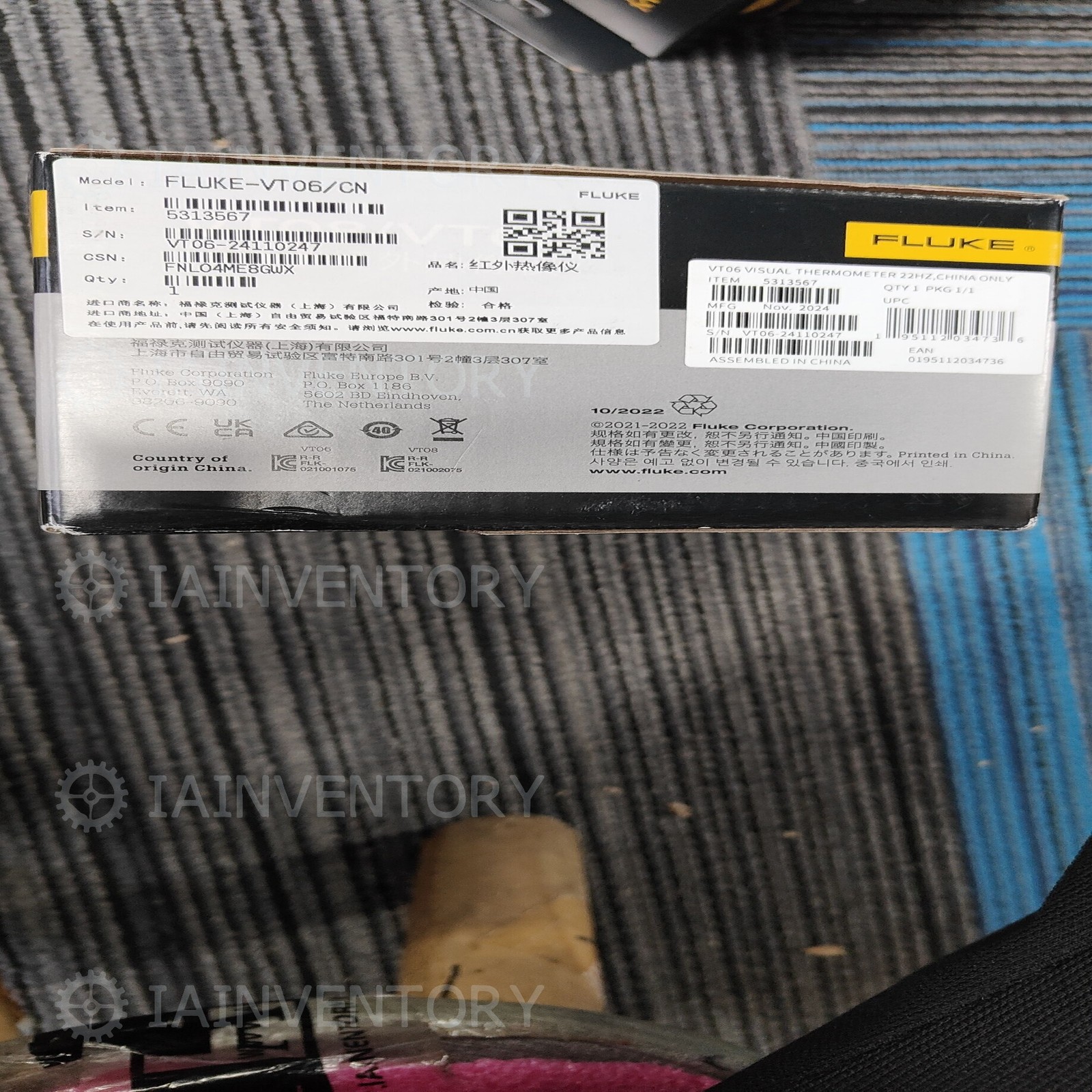 1PC NEW Fluke Fluke VT06 With 1 Year warranty Free shipping