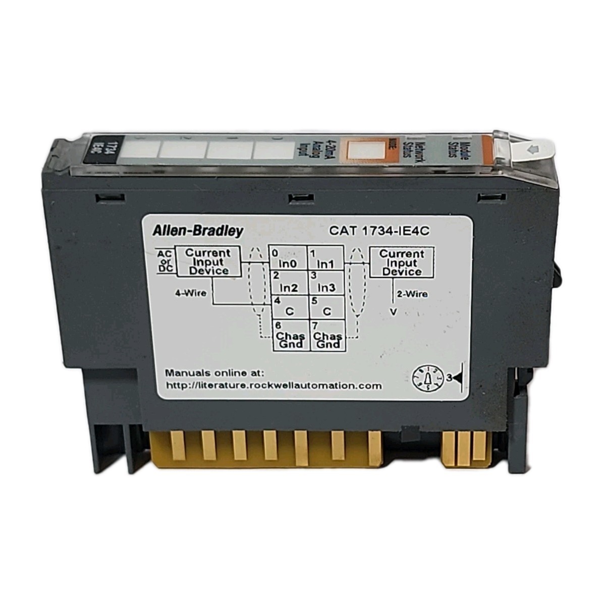 Allen Bradley 1734-IE4C Ser C Point I/O 4 Ch Analog Current Input Module 1734IE4