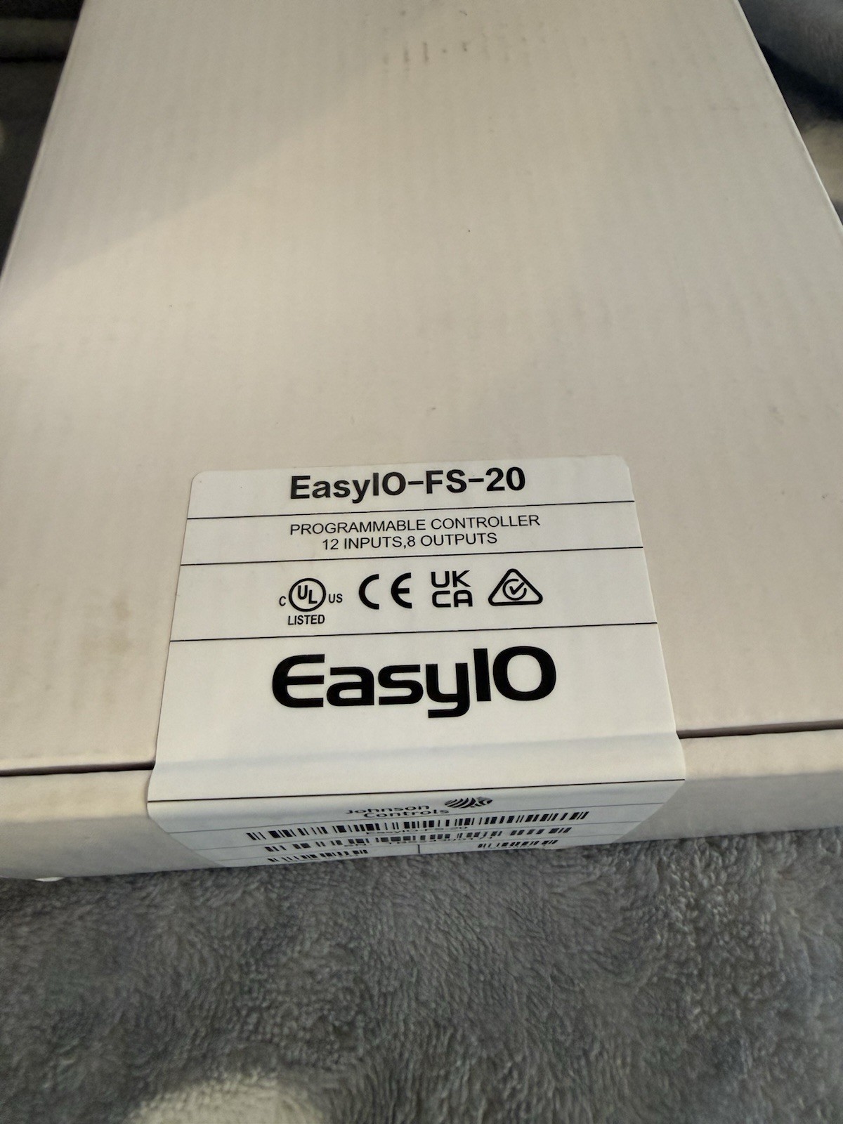 Johnson Controls EasyIO-FS-20 Programmable Controller 12 Inputs 8 Outputs sealed