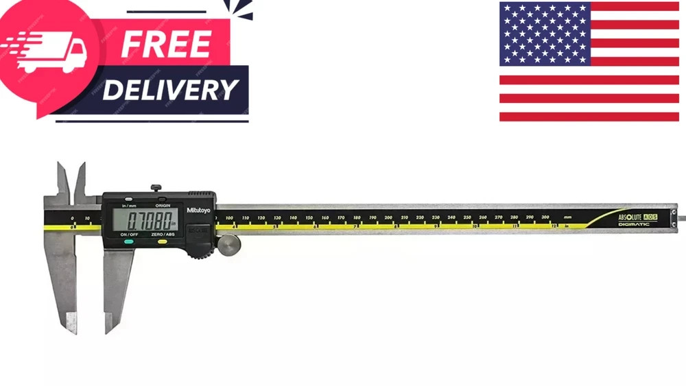 Mitutoyo Japan 500-193-30 300mm/12″ Absolute Digital Digimatic Vernier Caliper
