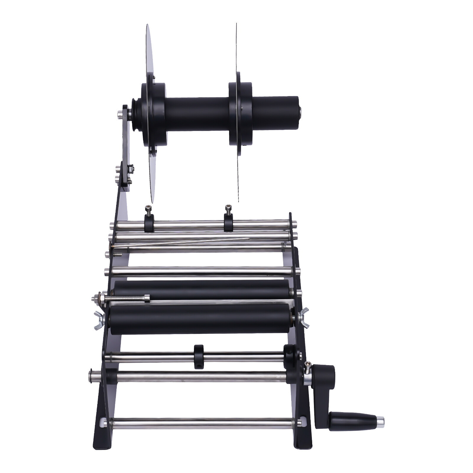 Manual Round Bottle Labelling Machine Plastic Glass Bottle Label Applicator USA